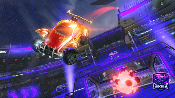 A Rocket League car design from SeuP4iMortal