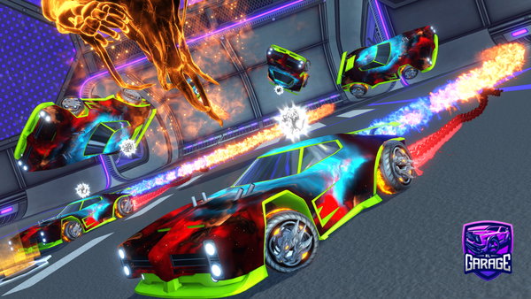 A Rocket League car design from SadOxymoron