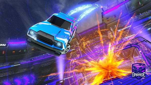 A Rocket League car design from davidjaranaa