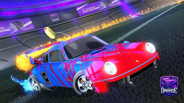 A Rocket League car design from Lrhgoalie50