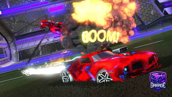A Rocket League car design from Djcosmo