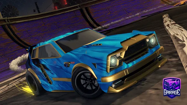 A Rocket League car design from dabeast12751