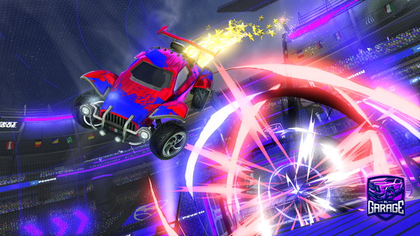 A Rocket League car design from CentralLine