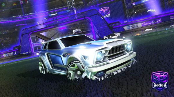 A Rocket League car design from thunderboy2708