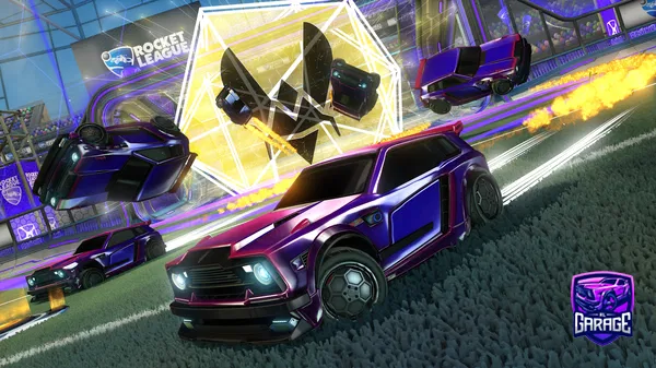 A Rocket League car design from R4GD011