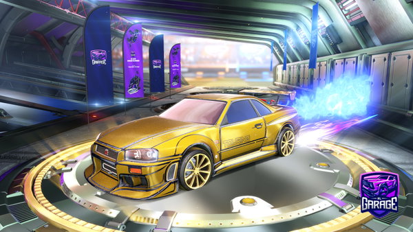 A Rocket League car design from cheesetornado123