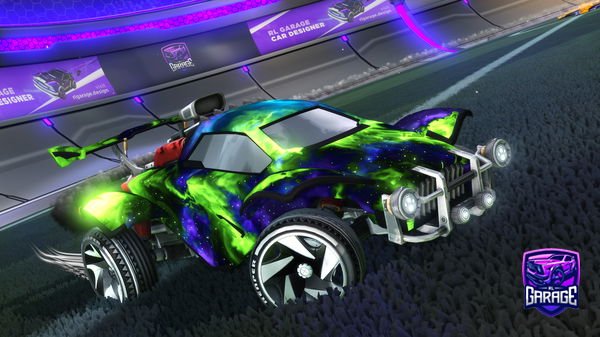 A Rocket League car design from LaettaButter