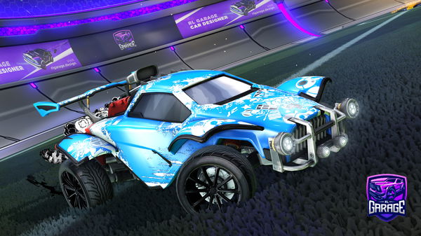 A Rocket League car design from Ironicaly