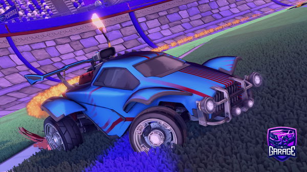 A Rocket League car design from CEJC-3