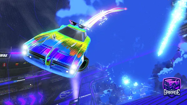 A Rocket League car design from TeslaLover22