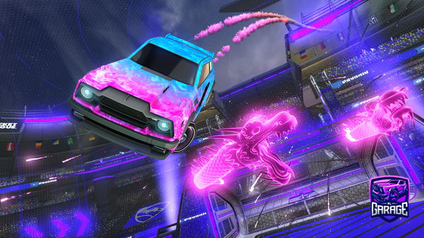 A Rocket League car design from spiderflow6730