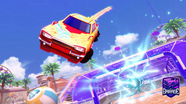 A Rocket League car design from D3VH