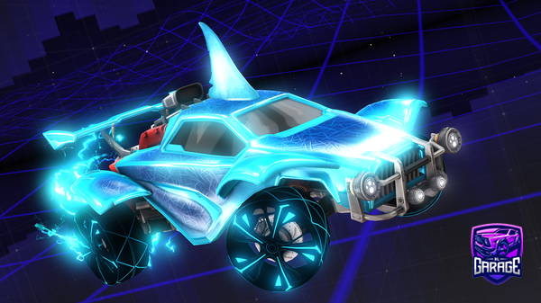 A Rocket League car design from Death_Apex