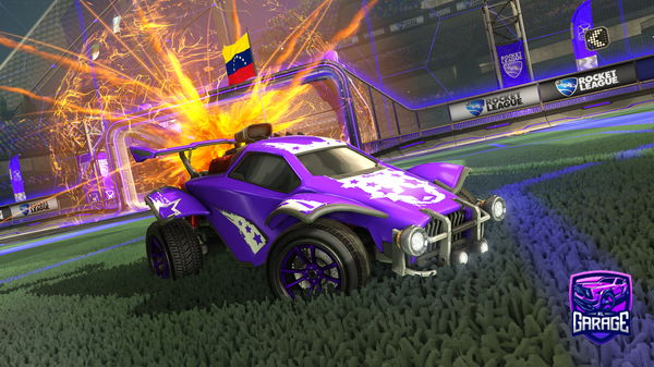 A Rocket League car design from Ice-Deriva