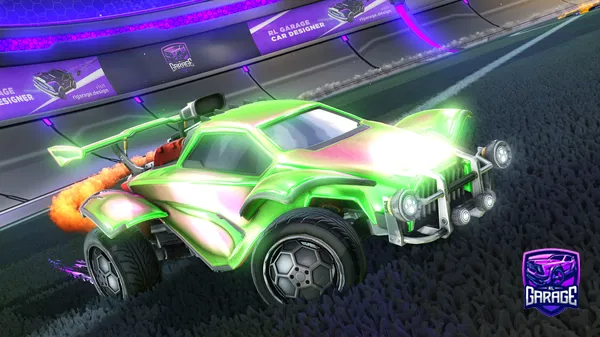 A Rocket League car design from Santiagossrl