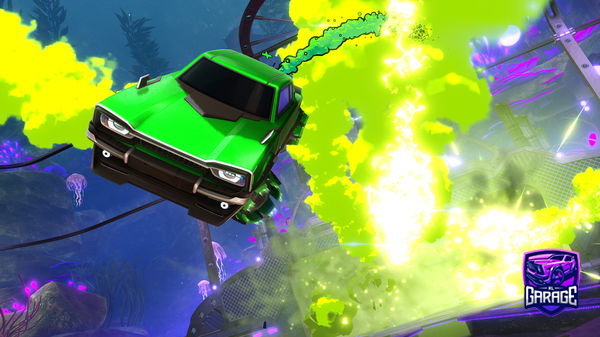 A Rocket League car design from MrGoldWizard