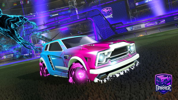 A Rocket League car design from Pacman3636