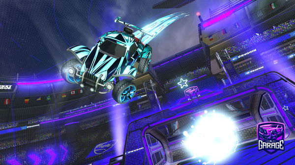 A Rocket League car design from Szitron2011