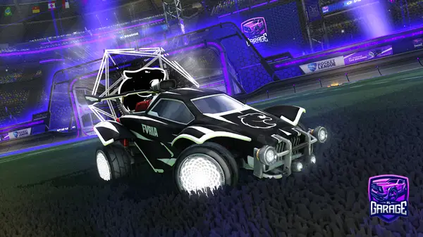 A Rocket League car design from Mallart