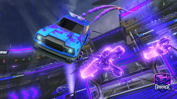 A Rocket League car design from GGGabriel_11