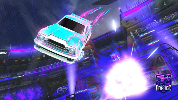 A Rocket League car design from CaptainKrypto1