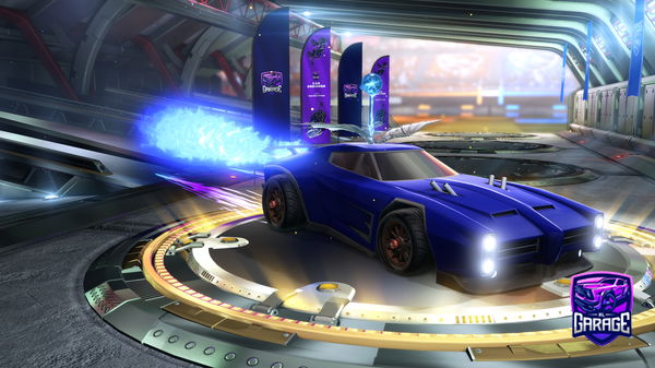 A Rocket League car design from Woofnado