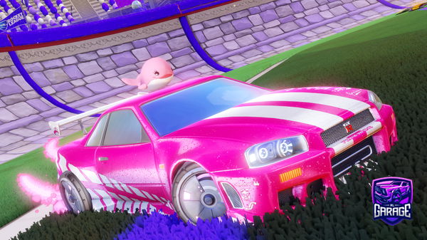 A Rocket League car design from ArielGamerTVFGA