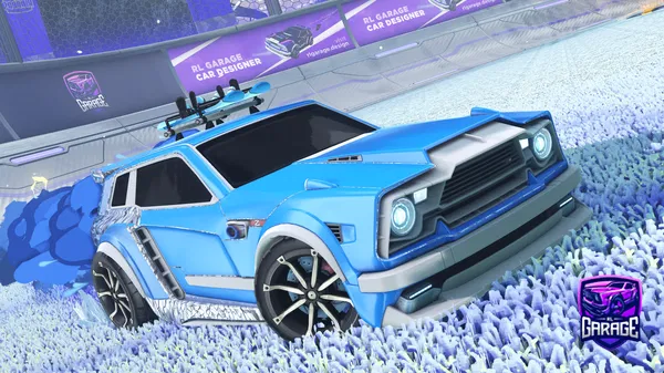 A Rocket League car design from The_Black_Night