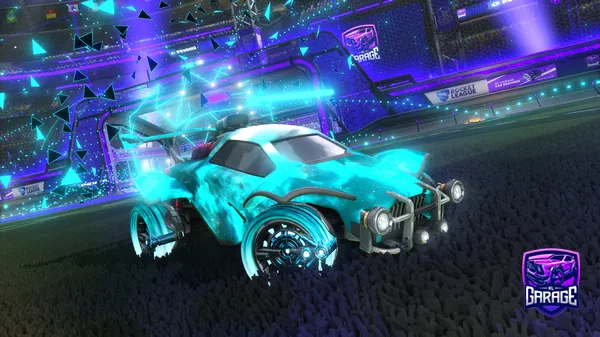A Rocket League car design from scudy112