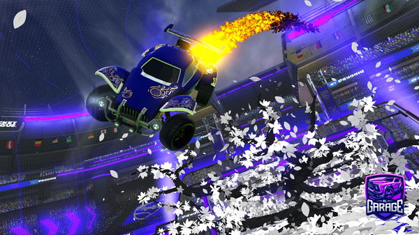 A Rocket League car design from Dark-_-future