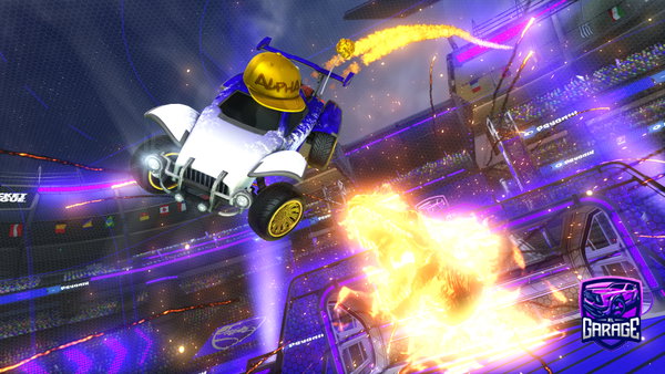 A Rocket League car design from Zcxxll