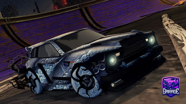 A Rocket League car design from -Goose-