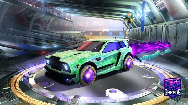 A Rocket League car design from MushyRabobo