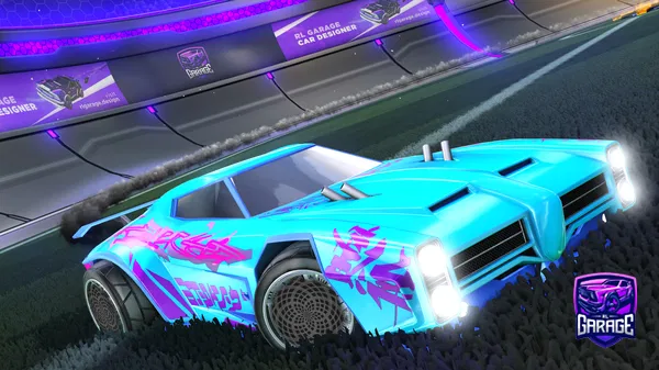A Rocket League car design from FoundNoGoodName