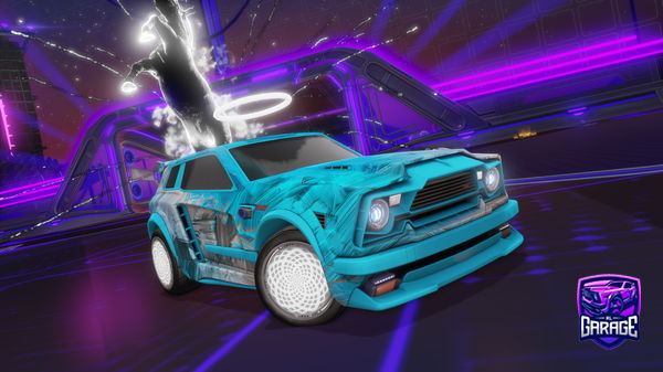 A Rocket League car design from Siguy