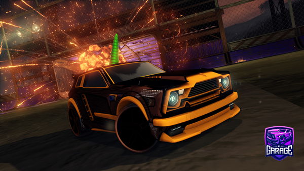 A Rocket League car design from NightJunior72