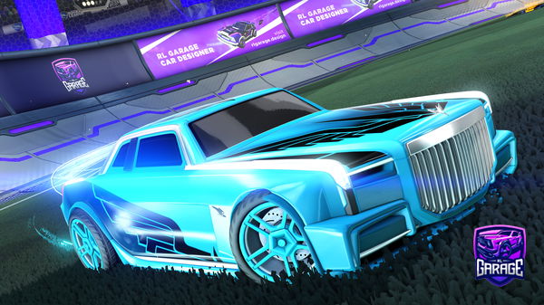 A Rocket League car design from CumDemon