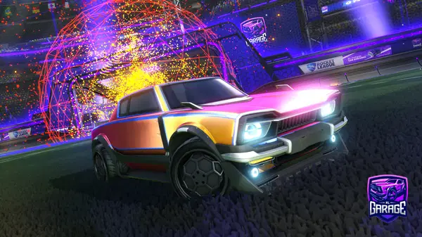 A Rocket League car design from RexM749