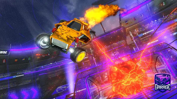 A Rocket League car design from Mistrzu7