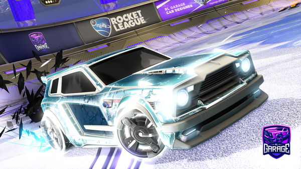 A Rocket League car design from TDL4TR