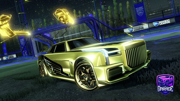 A Rocket League car design from PSN-kingofslash826