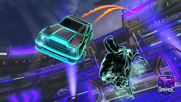 A Rocket League car design from Shooteo2313