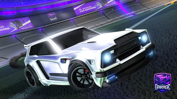 A Rocket League car design from Waffled