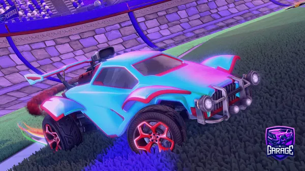 A Rocket League car design from sobuka