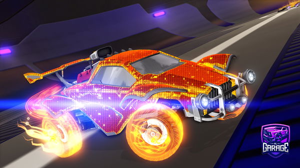 A Rocket League car design from ObedientDate8480