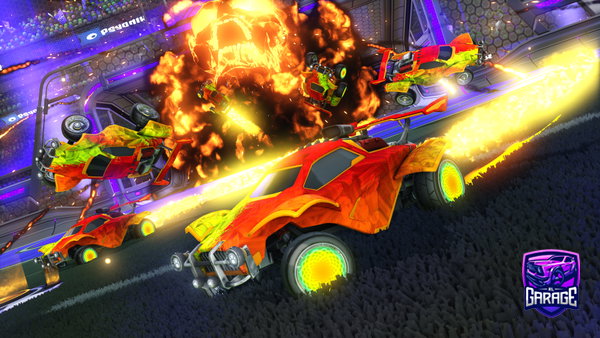 A Rocket League car design from LessThanSkill