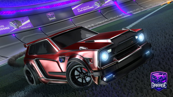 A Rocket League car design from ItzzzNick