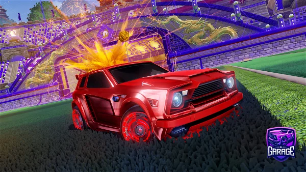 A Rocket League car design from GetYoMindRightHo