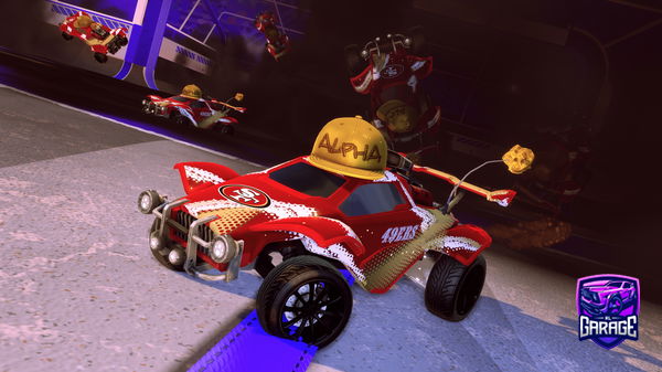 A Rocket League car design from GOLDBLOODED1983