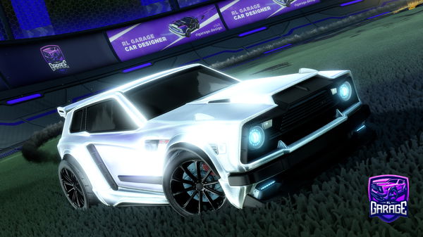 A Rocket League car design from Crocotullinge